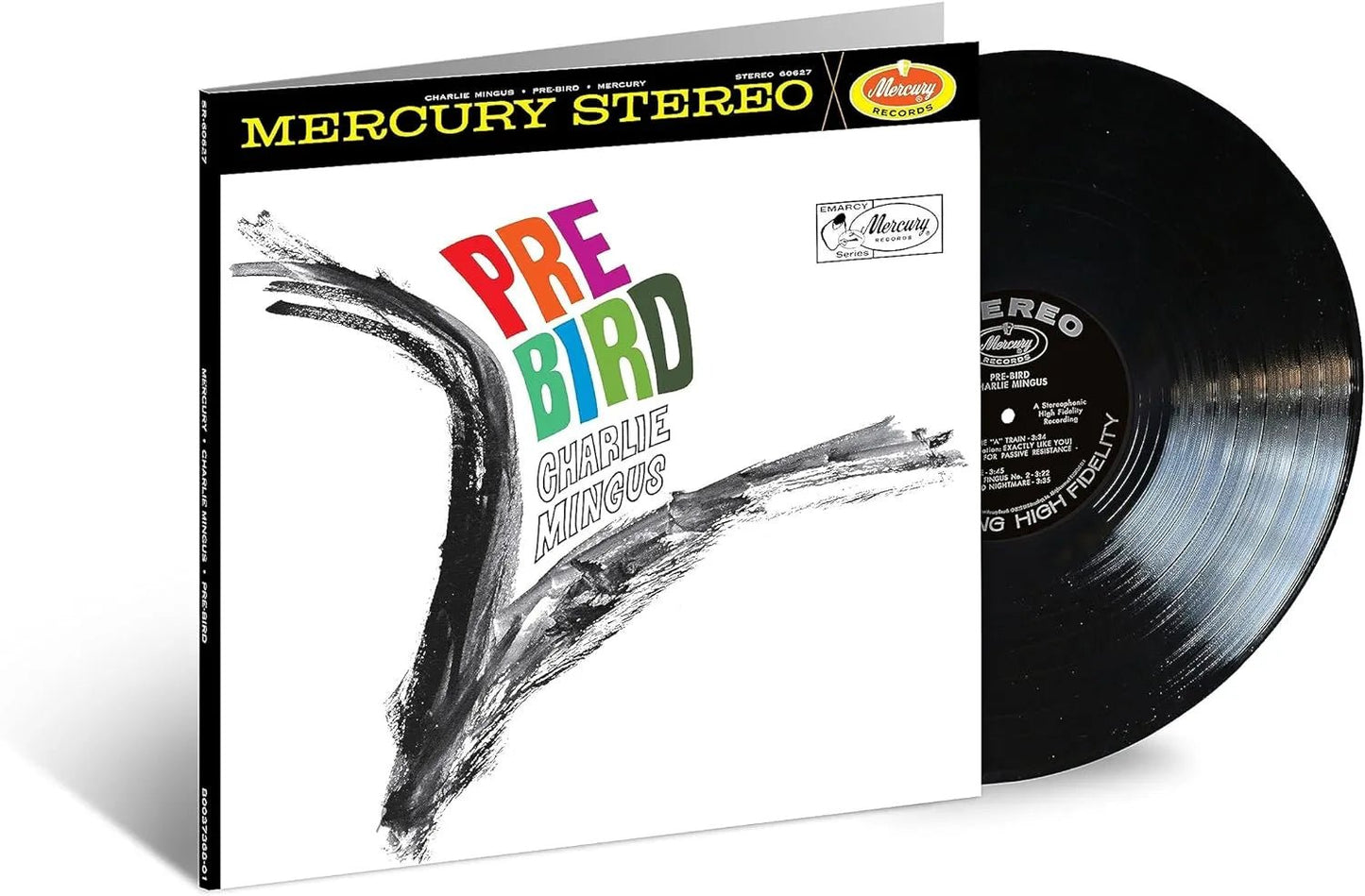 Pre-Bird Mingus vinyl sleeve design jazz orchestral record cover