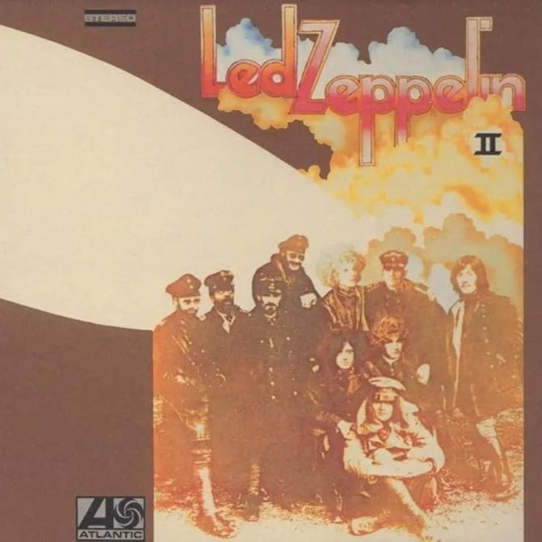 Led Zeppelin II 2CD album cover classic rock blues metal artwork