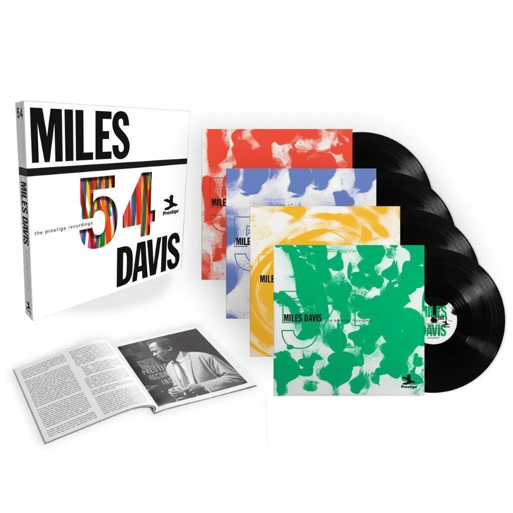 Miles Davis 4LP jazz box set 1954 sessions album cover artwork