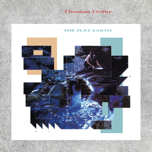 Thomas Dolby The Flat Earth LP synth pop vinyl album cover artwork