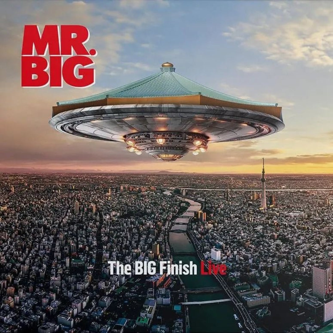 Mr Big The Big Finish Live 2CD Blu-ray set album artwork