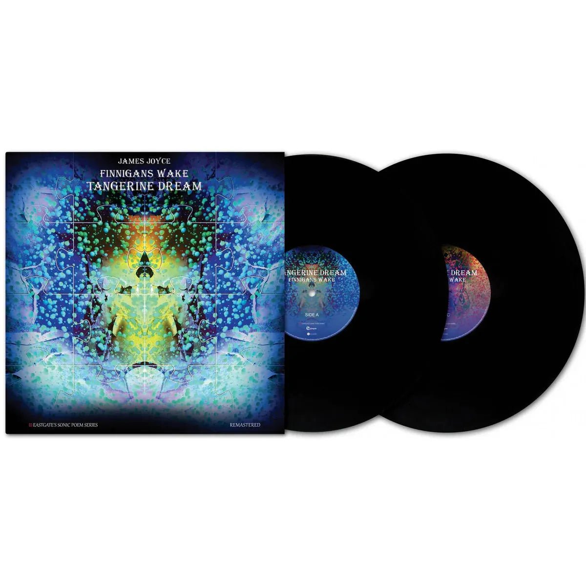 Finnegans Wake Tangerine Dream double vinyl sleeve design
