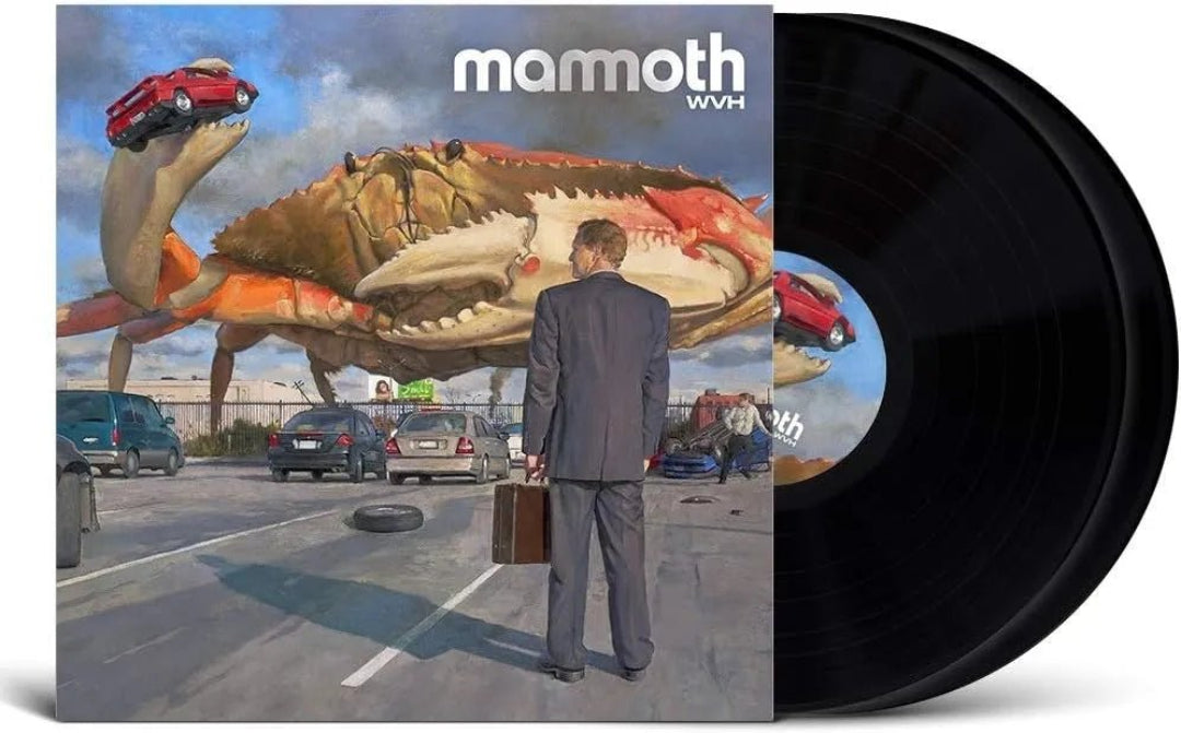 Mammoth WVH double vinyl LP sleeve design hard rock record