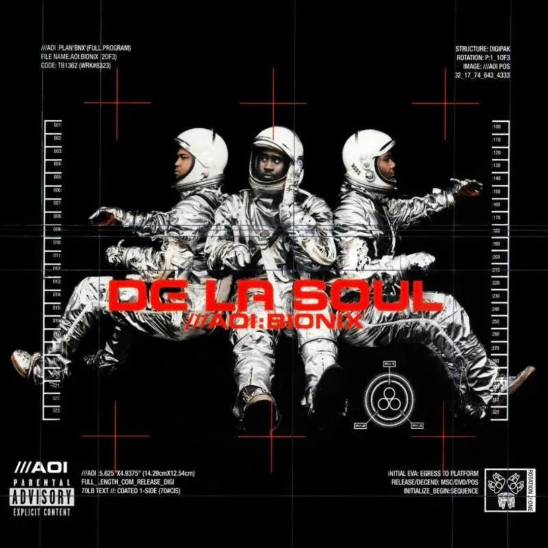 De La Soul AOI Bionix 2LP hip hop album cover artwork