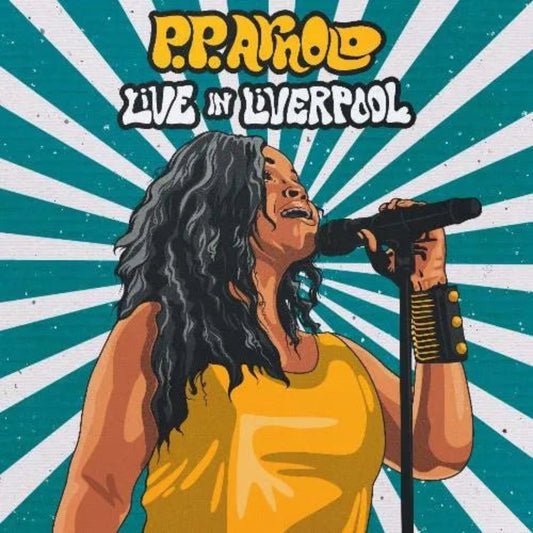 P.P. Arnold Live in Liverpool CD soul live album cover artwork
