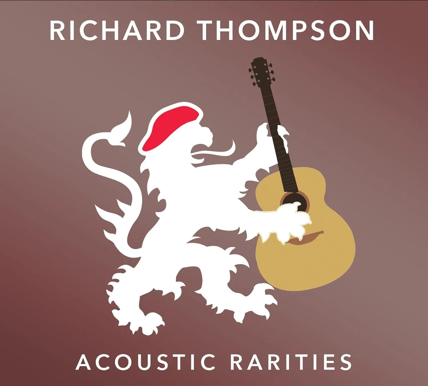 Richard Thompson CD acoustic guitar rarities collection artwork