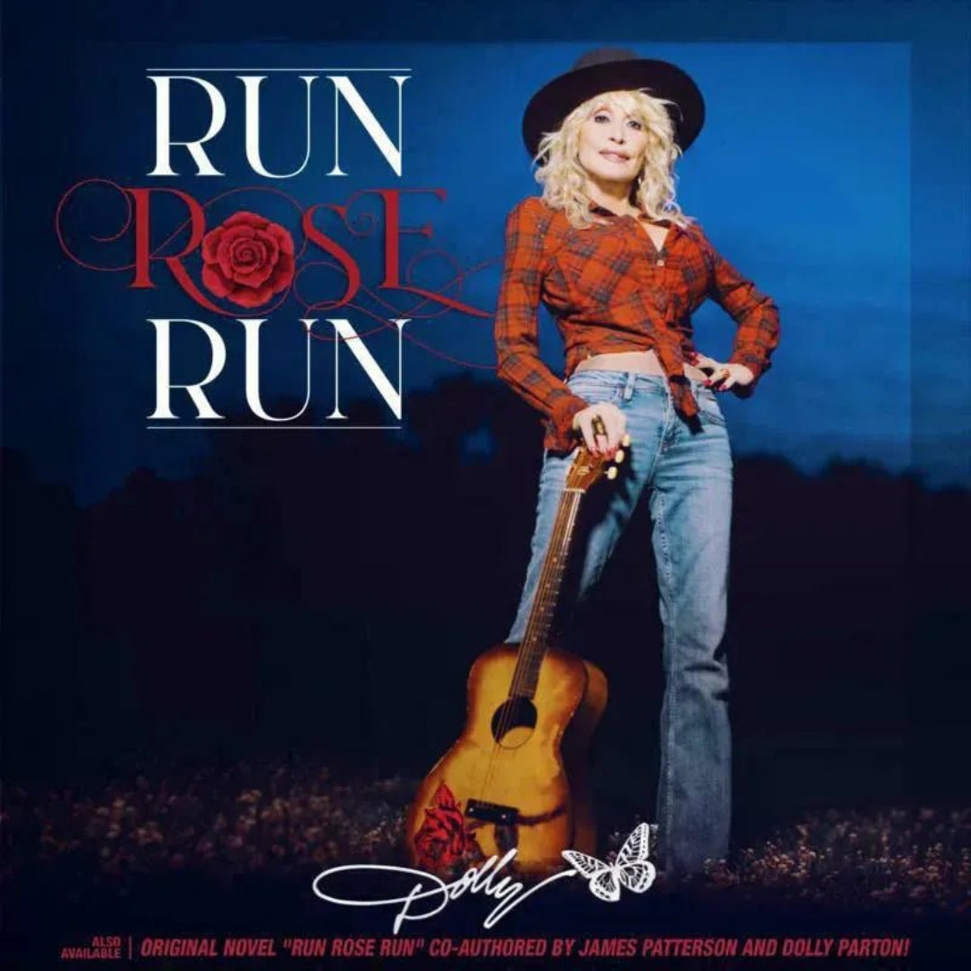 Dolly Parton Run, Rose, Run  country album cover artwork