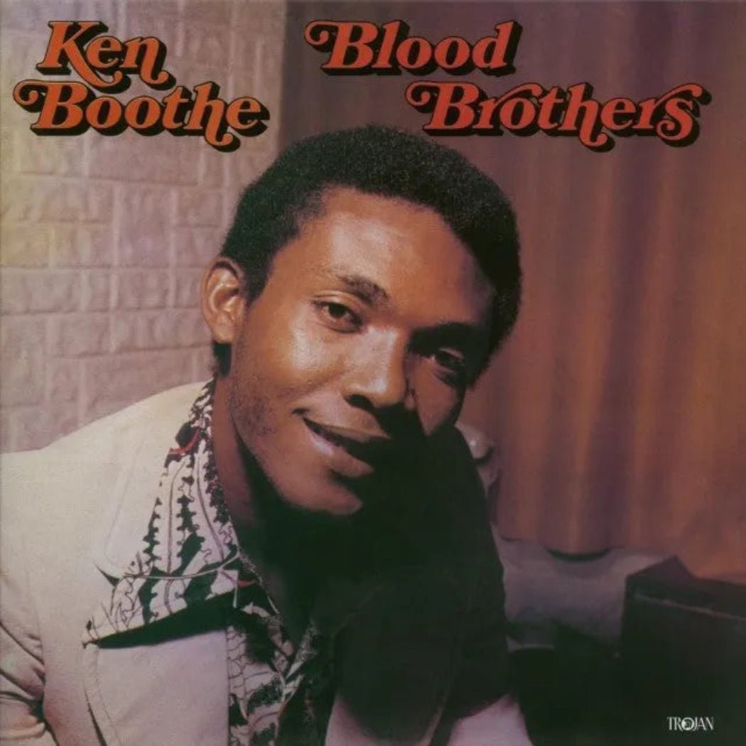Ken Boothe Blood Brothers orange vinyl LP album cover artwork
