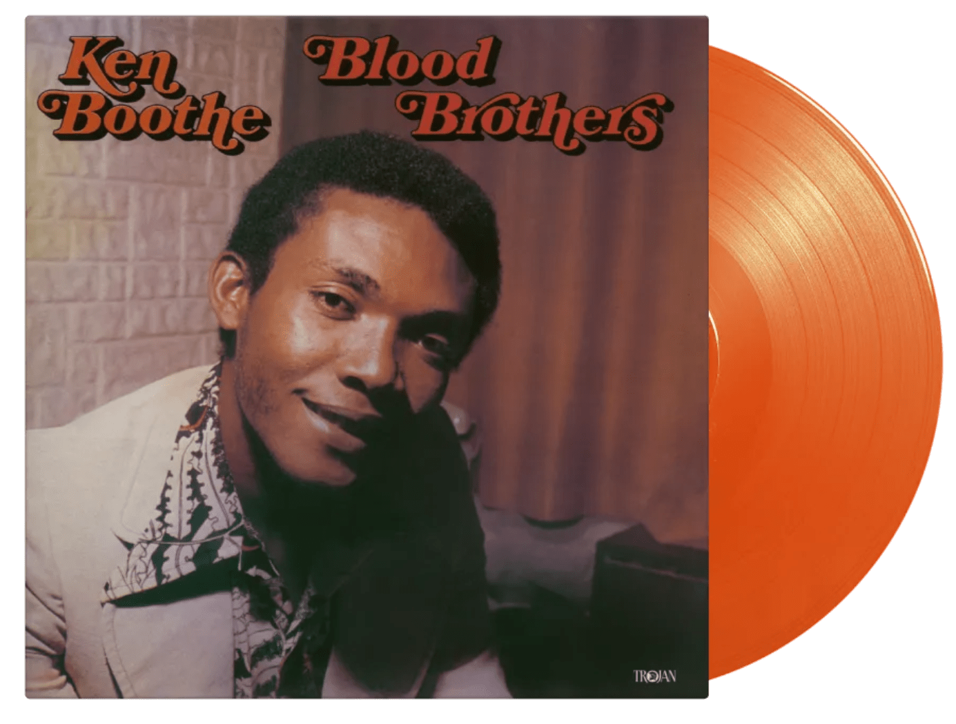Blood Brothers Ken Boothe reggae vinyl sleeve design