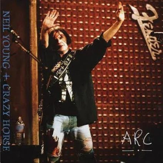 Neil Young Crazy Horse Arc LP experimental album artwork