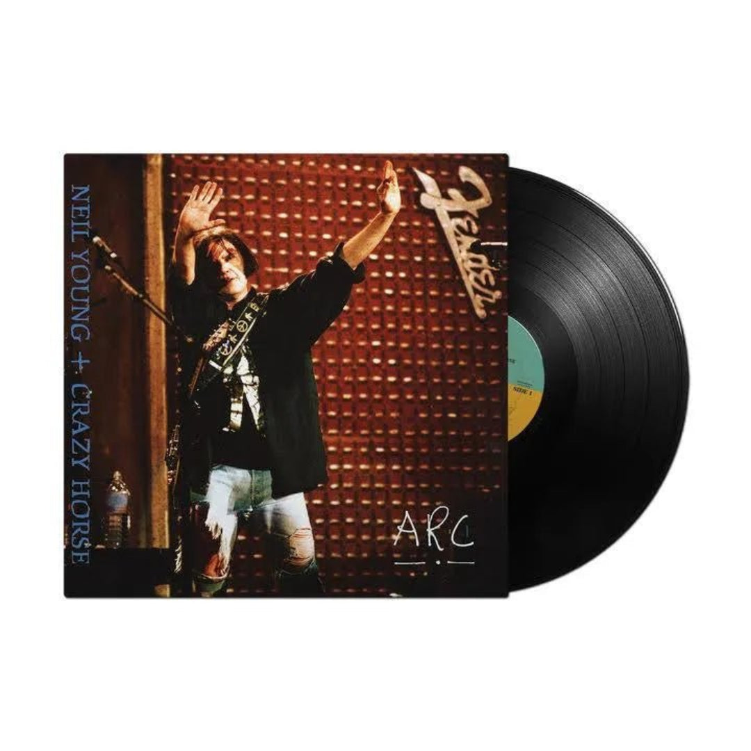 Arc Neil Young vinyl sleeve abstract rock release design