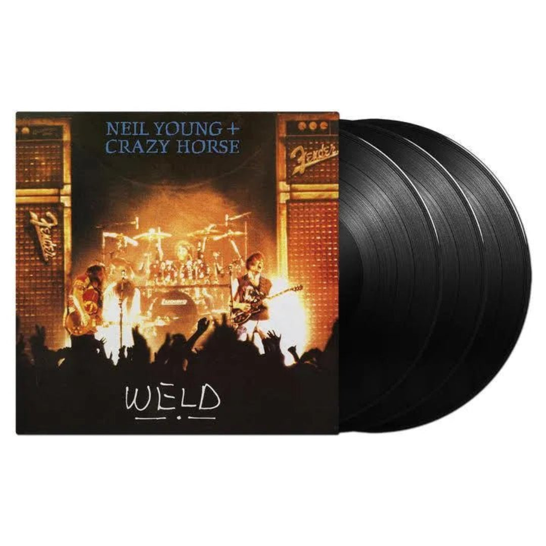 Weld Neil Young triple vinyl set sleeve design