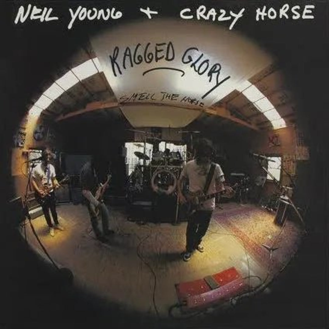 Ragged Glory triple vinyl set Neil Young sleeve design