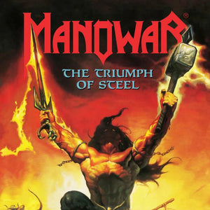 Manowar - The Triumph Of Steel (POSH787) 2 LP Set Blue Vinyl Due 27th September