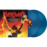 Manowar - The Triumph Of Steel (POSH787) 2 LP Set Blue Vinyl Due 27th September