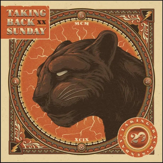 Taking Back Sunday Twenty CD emo alternative rock album cover UK release