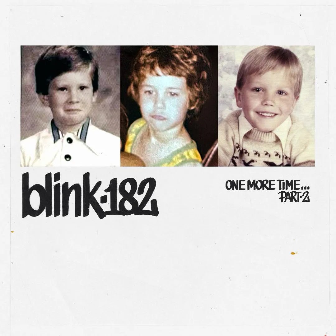 Blink 182 One More Time Part 2 2LP blue ball vinyl deluxe edition UK release
