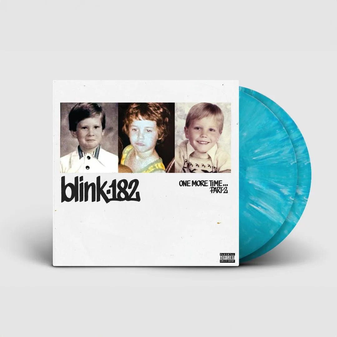 Blink 182 One More Time Part 2 2LP pop punk vinyl album cover artwork UK