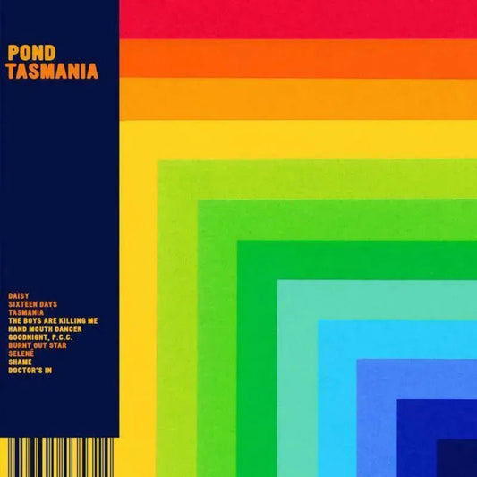 Pond Tasmania 2LP psychedelic rock album cover artwork