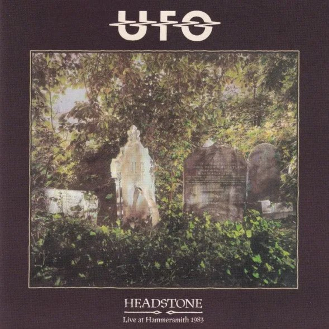 UFO Headstone Live At Hammersmith 1983 CD live rock album cover