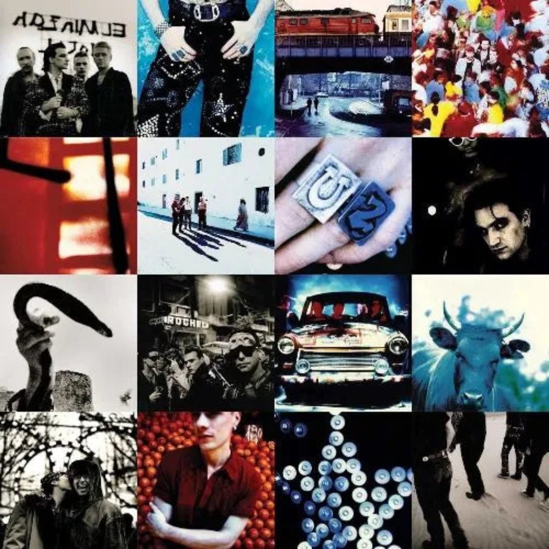 U2 Achtung Baby 2 LP vinyl album gatefold sleeve Island Records artwork