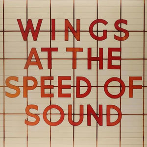 Paul McCartney - Wings At The Speed Of Sound (5783674) LP Orange Vinyl