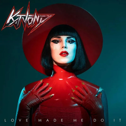 Kat Von D Love Made Me Do It CD album cover synth pop electronic debut