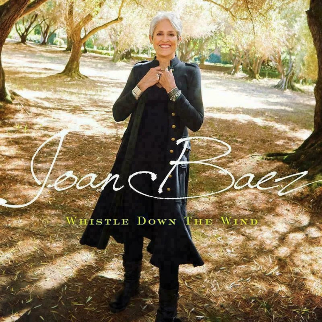 Joan Baez Whistle Down The Wind CD album cover folk singer songwriter