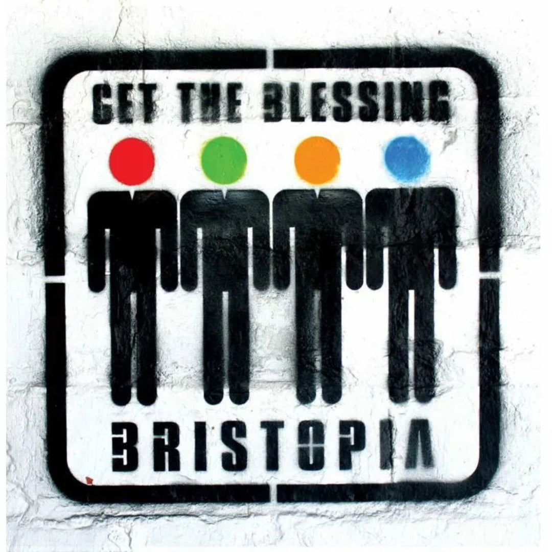 Get The Blessing Bristopia CD album cover modern jazz Bristol quartet artwork