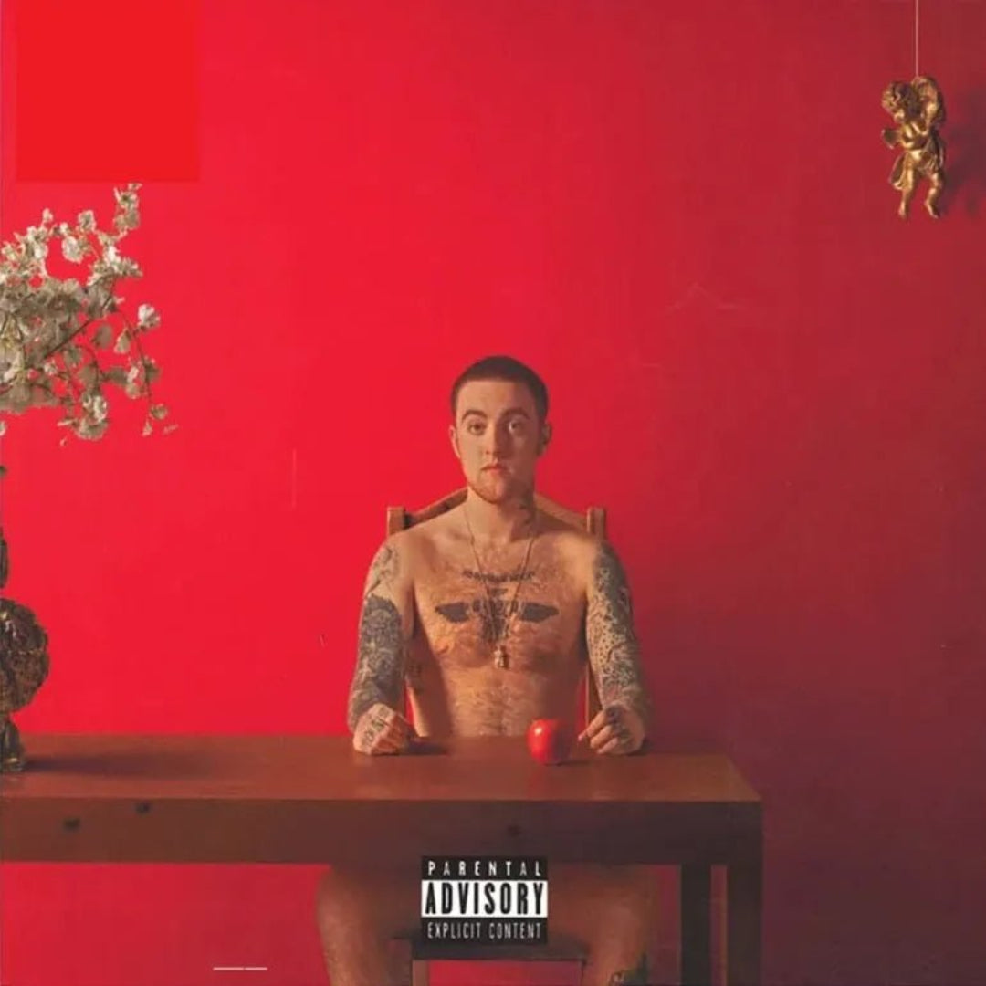 Mac Miller Watching Movies With The Sound Off 2LP brown vinyl album 