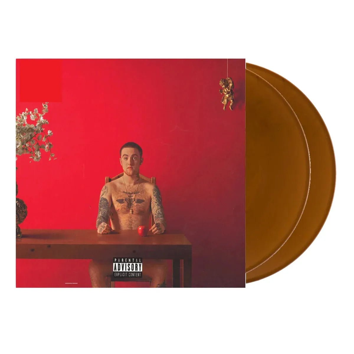 Mac Miller Watching Movies 2LP brown vinyl experimental rap album artwork