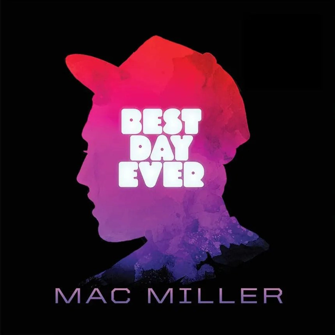 Mac Miller Best Day Ever 2LP lavender vinyl mixtape cover artwork indie rap