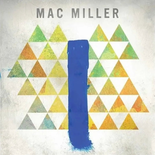 Mac Miller Blue Slide Park 2LP green vinyl album cover indie rap debut record UK LP!