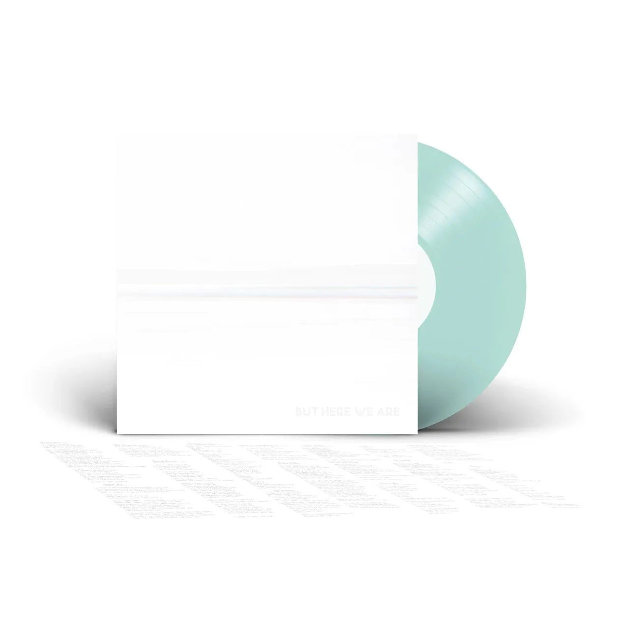 But Here We Are Foo Fighters coloured vinyl rock sleeve design