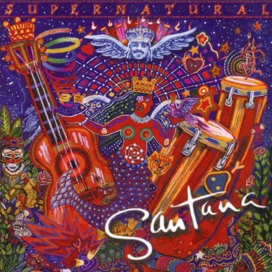 Santana Supernatural 2 LP album cover artwork vinyl set