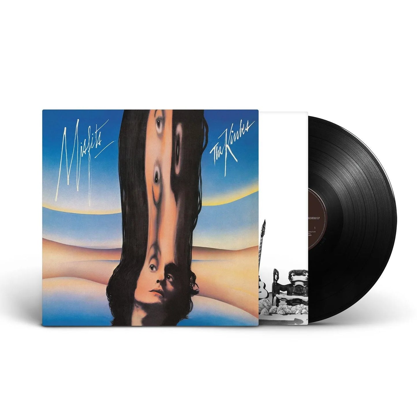 The Kinks LP Misfits classic rock record artwork