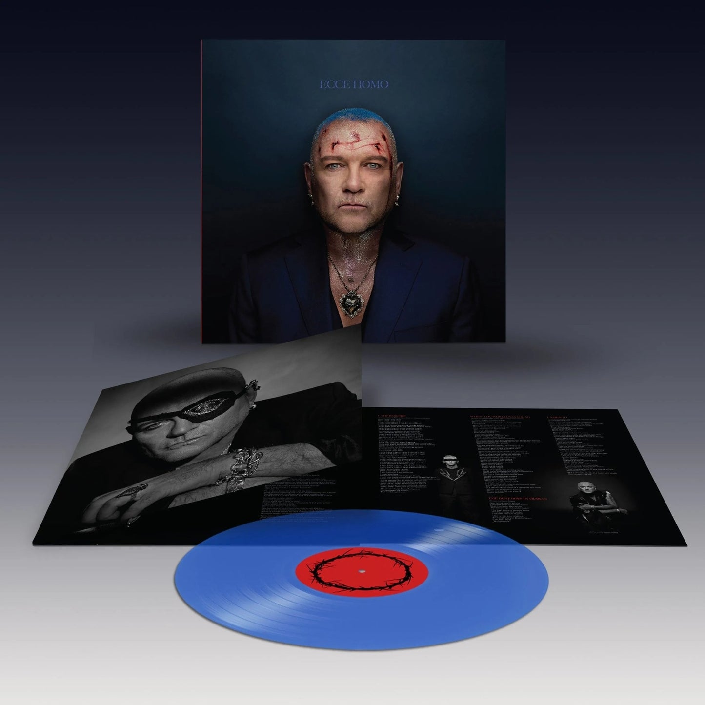 Ecce Homo Gavin Friday LP art rock sleeve design