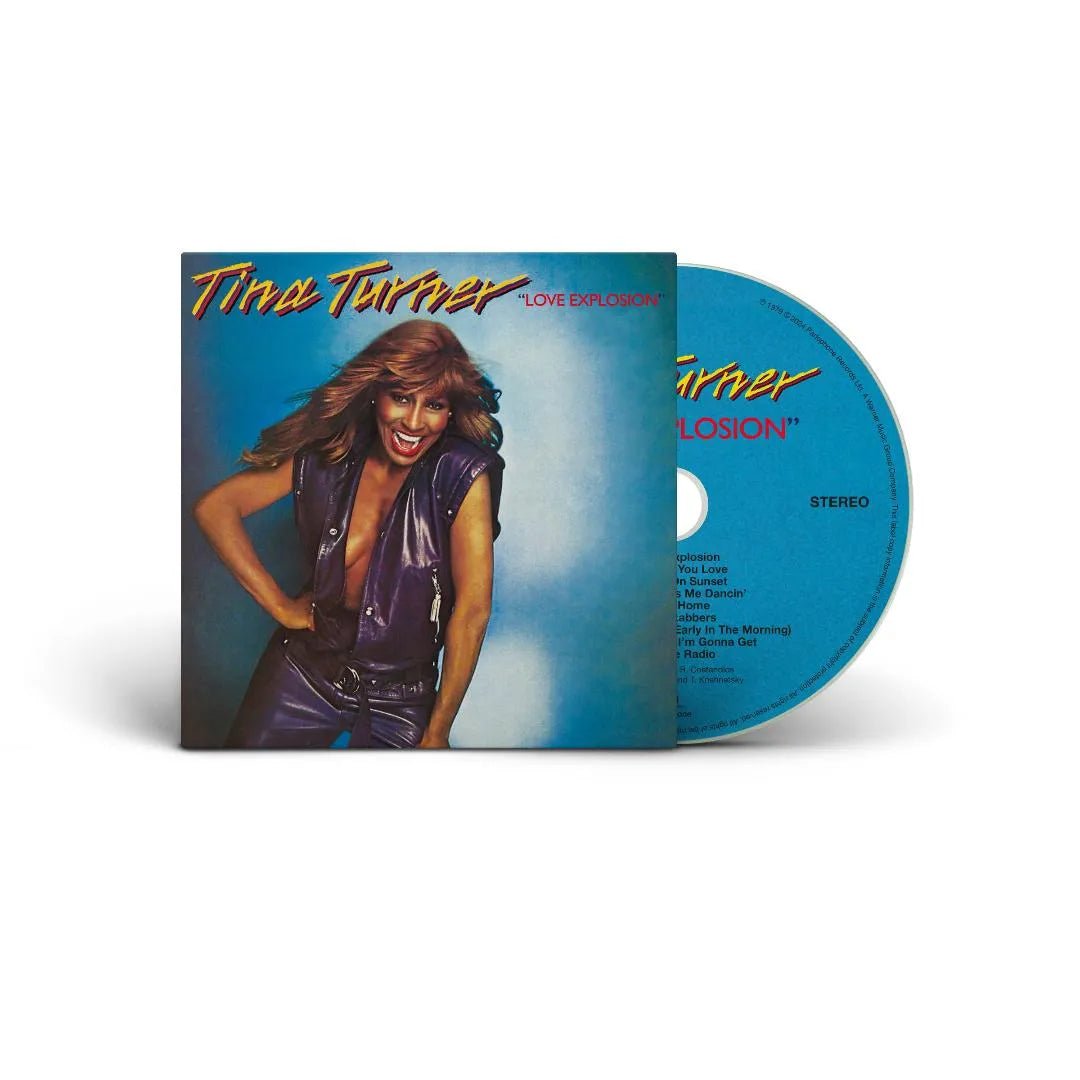 Love Explosion Tina Turner CD sleeve design