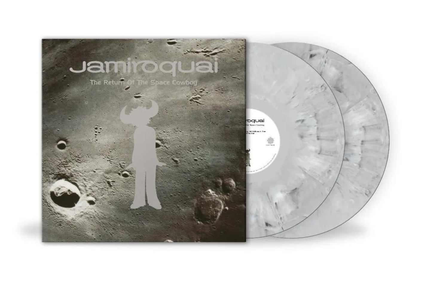 Limited edition moon grey vinyl reissue of Jamiroquai’s The Return Of The Space Cowboy album