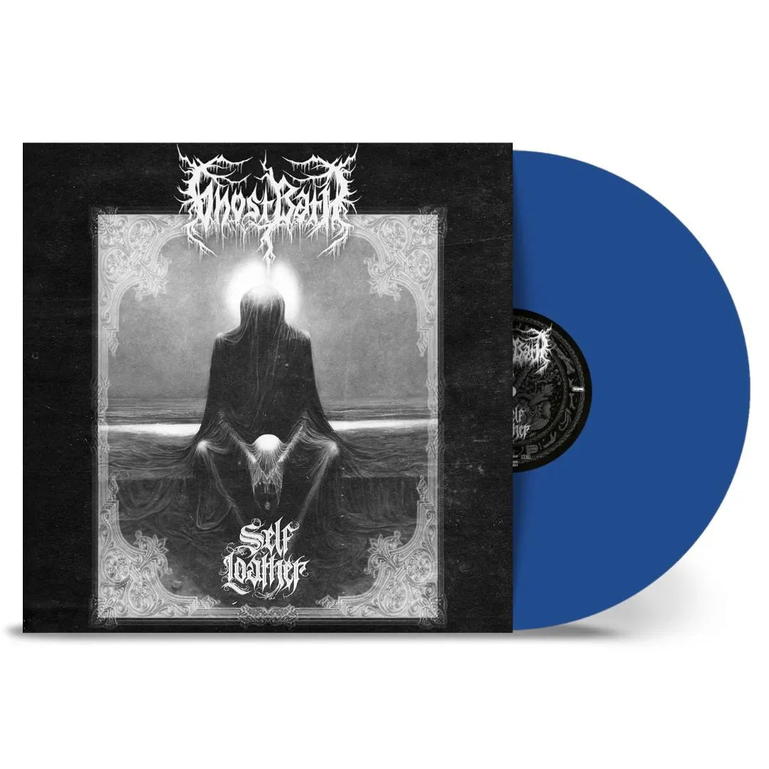 Self Loather Ghost Bath coloured vinyl atmospheric metal sleeve design