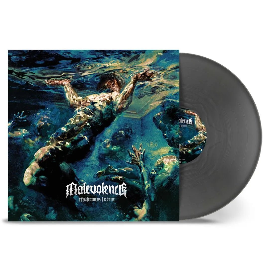 Malicious Intent Malevolence coloured vinyl hardcore metal sleeve design