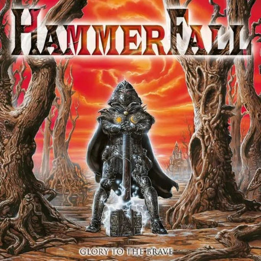 HammerFall Glory To The Brave silver vinyl LP album artwork