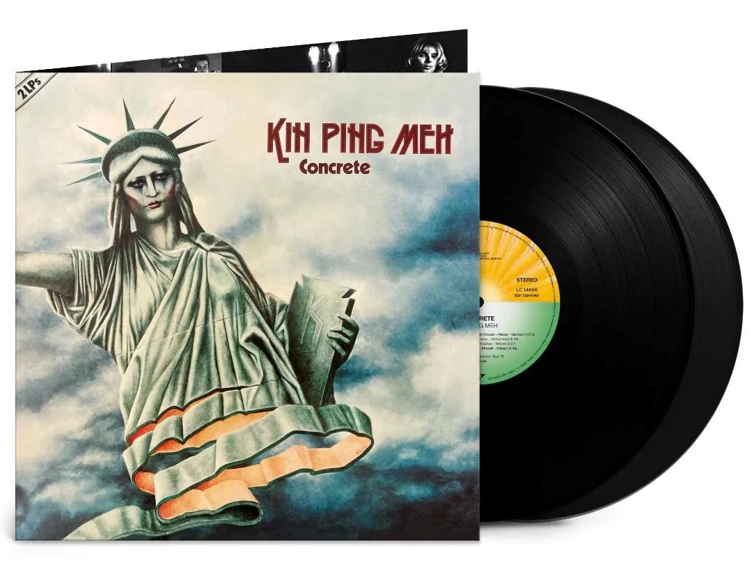 Concrete Kin Ping Meh double vinyl rock sleeve design