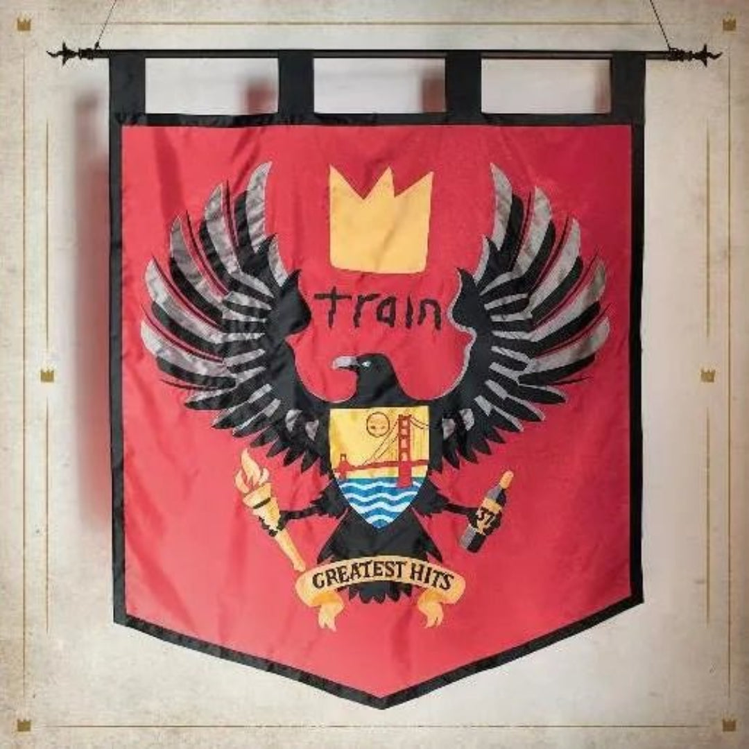 Train Greatest Hits 2 LP vinyl compilation album cover artwork