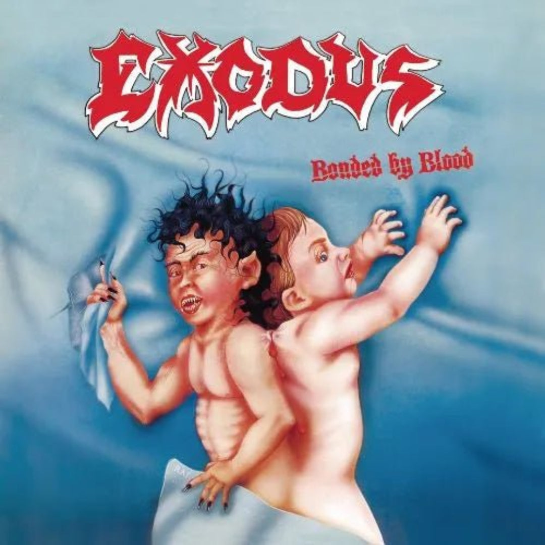 Exodus Bonded By Blood CD featuring classic thrash metal speed and aggression
