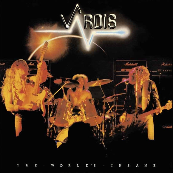 Vardis - The World's Insane (BOBV473LP) LP Clear Vinyl