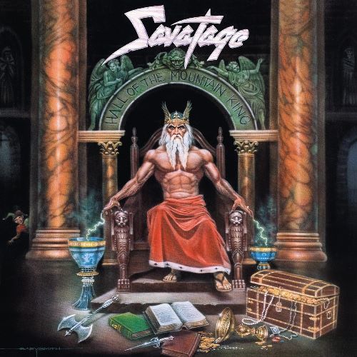 Savatage - Hall Of The Mountain King (217047EMU) LP Gold Vinyl + 7