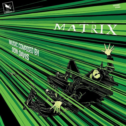 Don Davis The Matrix LP red vinyl with cinematic sci fi orchestral soundtrack sound
