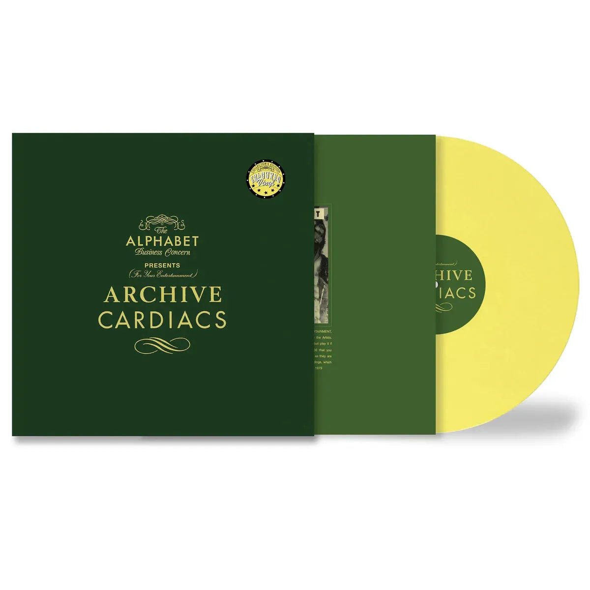 Archive LP by Cardiacs featuring eccentric avant prog rock and complex arrangements
