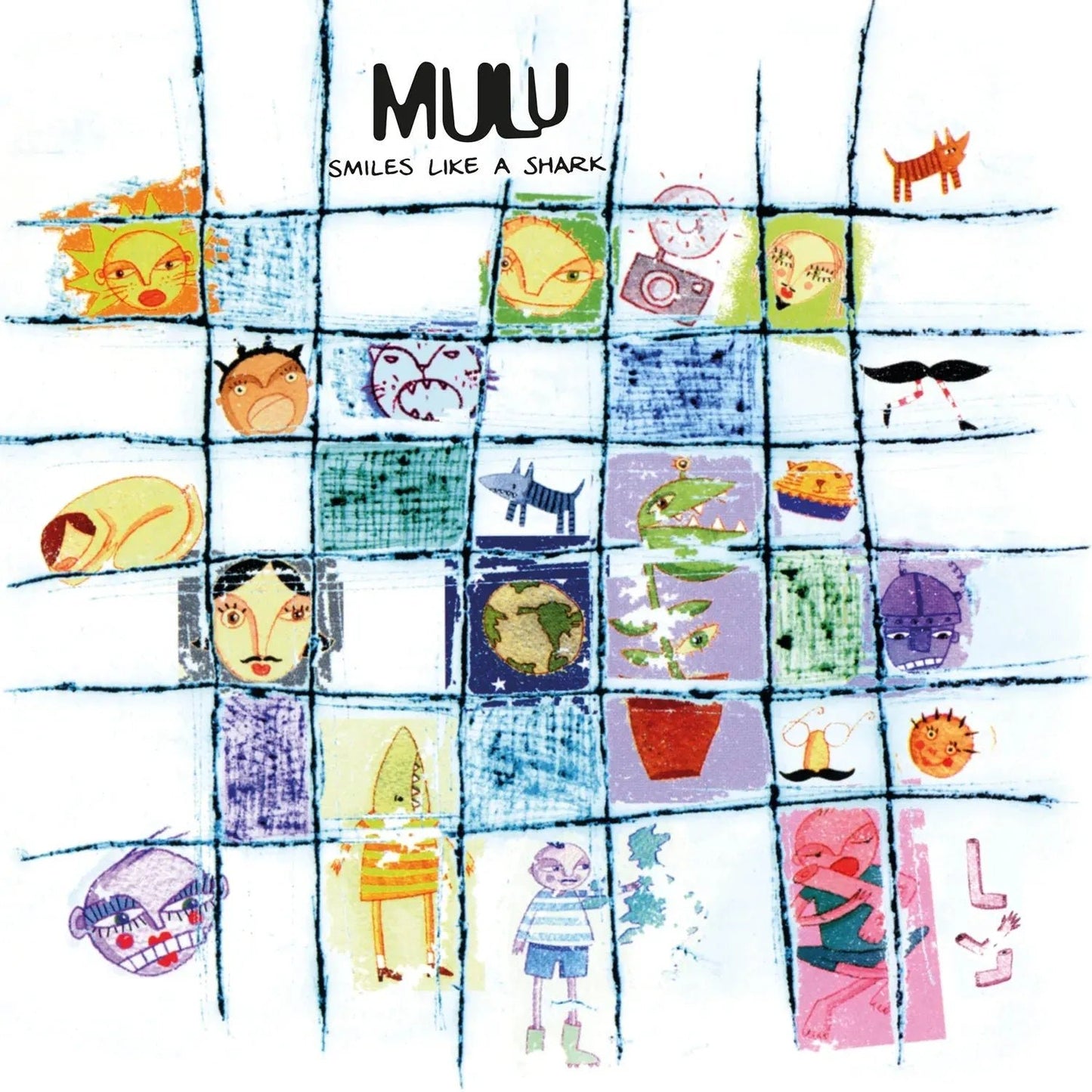 Mulu’s only album Smiles Like A Shark on limited translucent blue vinyl

